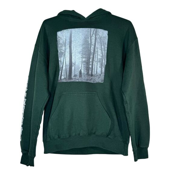 Taylor Swift Green Folklore in The Trees Hoodie Official Merch Medium - Picture 1 of 10